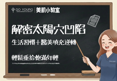 解密「太陽穴凹陷」的原因與解決方法 - Go Young