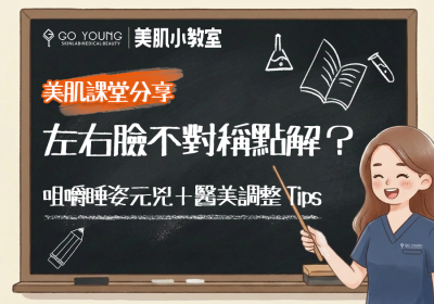 左右臉不對稱怎麼辦？醫美專家話你知！ - Go Young