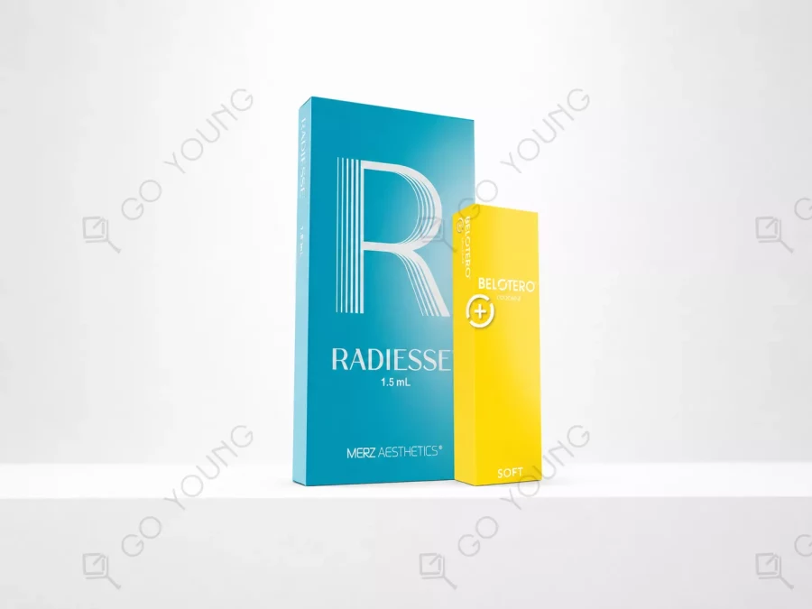Radiesse 1.5cc + Belotero soft療程
