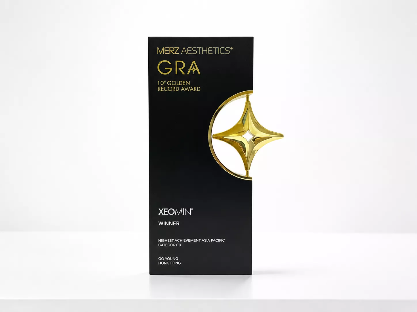 XEOMIN Highest Achievement Asia Pacific Category B